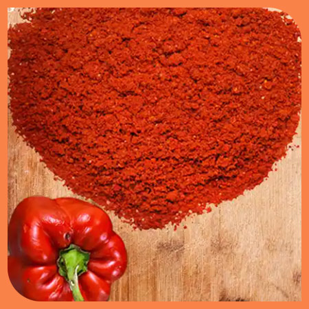 Red bell pepper powd